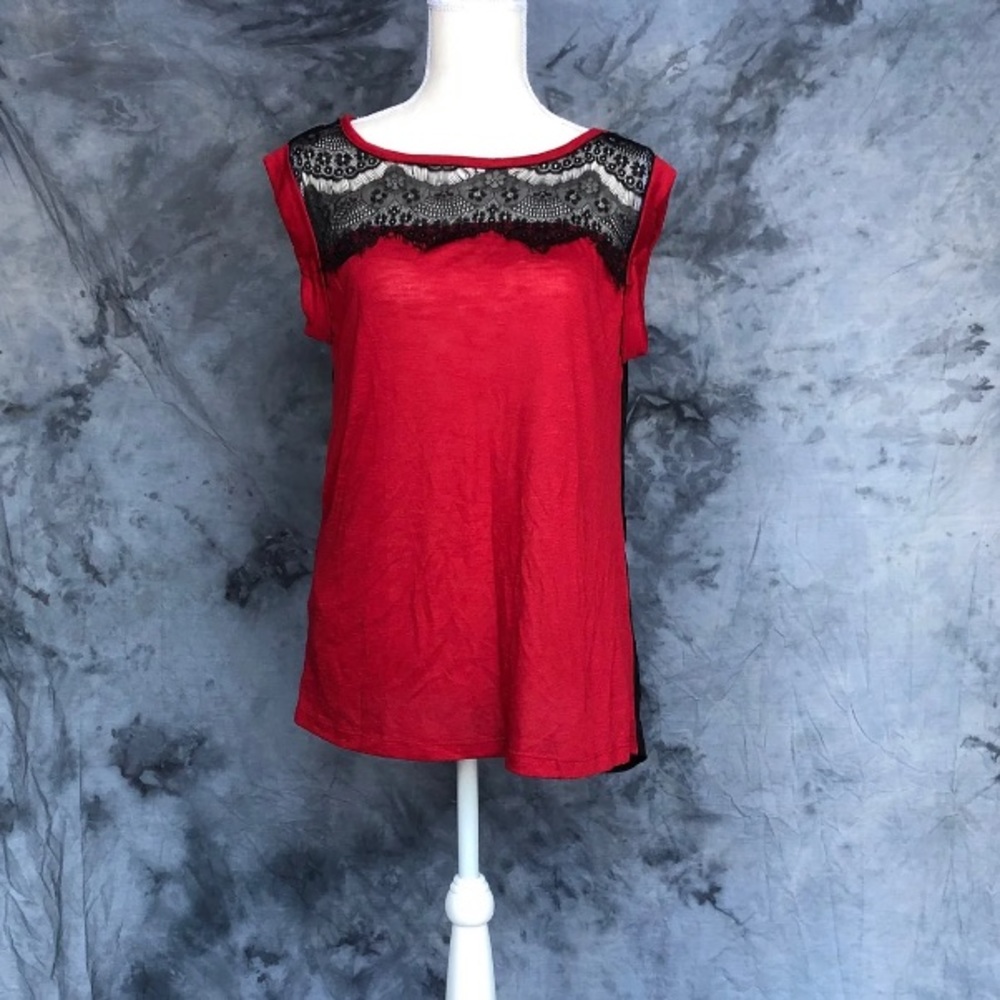 Hybrid- Black, And Red Top